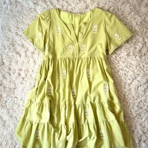 Charming Lime Green women’s Dressed